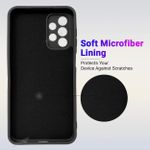 product_image_name-Generic-Silicone Soft Back Cover Case for Samsung Galaxy A23 4G and Samsung Galaxy A23 5G (Silicone Black)-2