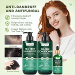 100% Pure Tea Tree Oil for Scalp Fungal, Soothes Itchy Scalp & Dandruff, Prevent Hair Loss, Promote Hair Growth - 3pc