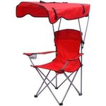 product_image_name-Generic-Deluxe Folding Camping Chair with Retractable Canopy-2