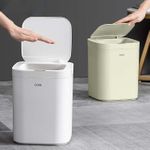 product_image_name-Generic-Rechargable Sensor Smart Waste Bins Garbage Bin Automatic Smart Trash Can Kitchen Bathroom Smart Bin Dustbin-1