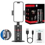 product_image_name-Generic-P02 AI Intelligent Tracker 360° Rotating Auto Face Tracking Phone Mount Stand -1