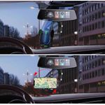 product_image_name-Generic-Rearview Mirror Phone Holder for Car, 360° Rotating Car Phone Holder, Multifunctional Rear View Mirror Phone Holder GPS Car Phone Mount for All Smartphone Car Phone Stand-5