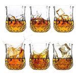 product_image_name-Other-6 Pieces Of Diamond Design Whisky Glasses, Colorless.-1