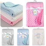 product_image_name-Generic-Ultra-Soft Minky Dot Baby Blanket with Sherpa Backing-3