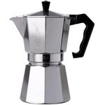 product_image_name-Generic-12 Cups Moka Express: Iconic Stovetop Espresso Maker Makes Real Italian And Cuban Coffee Moka Pot (22 Oz - 670 Ml) Aluminium Cafe Brewing Greca Coffee Maker Cafeteras- Silver -2
