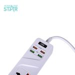 product_image_name-Generic- 4 Switched Universal Extension Socket Power Strip Electrical Outlet With Cable- white-3