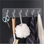 product_image_name-White Label-Self-Adhesive 6 Holders - Transparent-1