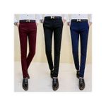 3 Piece Formal Trousers - Black/Navy Blue/Burgundy
