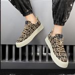 product_image_name-GALUIN-Men's Fashion Casual Sneakers - Dark Brown-5