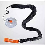 product_image_name-Generic-Drumstone Roll Up Reusable Foldable Cross Body Storage Organizer Portable Clips Eco Shopper Lightweight Space Saving Disc Design Tote Bag Reusable Eco Friendly Shopping Cloth Bag Washable Travel Storage Bag-5