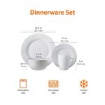 product_image_name-Generic-24pcs  Ceramic Dinner Set - White-3