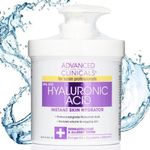 Advanced clinicals Hyaluronic Acid Body Lotion & Face Moisturizer W/Vitamin E Hydrating Firming Lotion Minimizes Look Of Wrinkles, Stretch Marks, & Crepey & Dry Skin