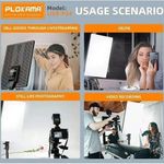 product_image_name-PLOKAMA-Live P24 LED Video Light Panel For Photography/Videography Black-3