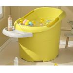 Aulait baby bath bucket - yellow.