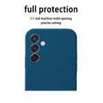 product_image_name-Generic-Back Cover Case for Samsung Galaxy A16 5G Slim Fit Protective Design Ultra Matte Finish Camera Protection Bump Soft Silicon Back Cover Case for Samsung A16 (Silicone, Blue )-2