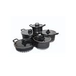 product_image_name-Generic-10 Pieces Granite Non-Stick Serving Dishes Saucepans Cookware - Multi-colours.-2