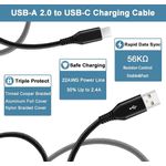 product_image_name-Generic-USB C Cable 2m, Extra Long USB Type C Fast Charging Cable Durable Nylon Braided USB A to USB C Cable 2 Meters -3