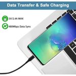 product_image_name-Generic-USB C Cable 2m, Extra Long USB Type C Fast Charging Cable Durable Nylon Braided USB A to USB C Cable 2 Meters -4