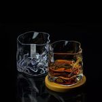 product_image_name-Generic-6 Pieces Of 250ml Creative Distorted Shape Whisky Glasses Old Fashioned Glass Cocktail Glasses-2