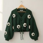 product_image_name-Robin-Dark Green Knitting Yarn - Green 1049-5