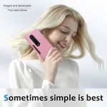 product_image_name-Generic-Samsung Galaxy Z Fold3 5G, Slim Phone Case for Women Girls, Soft Gel Rubber Ultra Thin Anti-Scratch Design Protective Cover -Pink-2