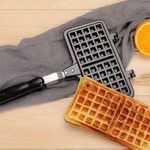 product_image_name-Generic-Non-stick Waffle Plate, Waffle Maker, Breakfast Plate With Heat-proof Handle-8