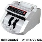 product_image_name-Generic-New 2022 Money Cash Counting Bill Counter Bank Counterfeit Detector UV & Mg Machine-Black/white-3