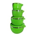 product_image_name-Generic-4pc Hot Pot/ Serving Dishes, Green-1