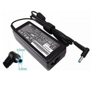 Hp Power Adapter /Small Blue Pin (19V 3.3A ) - Black