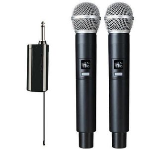 Professional Dual Wireless Microphone System – Portable Handheld Mics for Karaoke, Events & Public Speaking