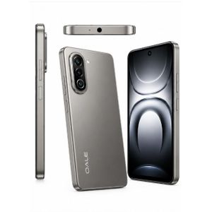 Oale Hot 70 6.6-Inch Smartphone with 4GB RAM, 64GB Storage, 13MP Main Camera, 8MP Selfie Camera, 5,075mAh Battery, Type-C Charging, Sleek 8.5mm Design and Durable Anti-Scratch Finish for Everyday Performance and Convenience.TITANIUM