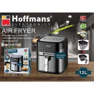 Hoffmans 12L Digital Electric Air Fryer -Color Black