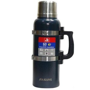 JK Hot & Cold Stainless Steel Vaccum Insulated 3L, 72 Hour Flask, Blue.