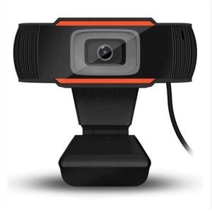 1080P USB computer voice camera - black