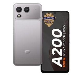 Itel A200 Smartphone – 64GB ROM – 3GB RAM – Dual SIM Android Phone. Meteor Titanium
