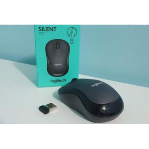 Logitech M220 SILENT Wireless Mouse, 2.4 GHz, 1000 DPI Optical Tracking 