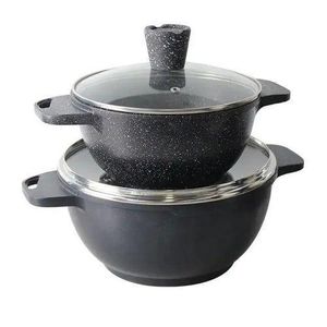 Premium Non-Stick Granite Cookware and Essentials Set