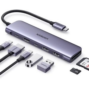 Ugreen CM498 10-in-1 USB-C Hub Adapter - Grey