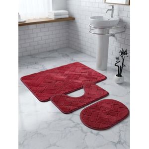 3 pcs toilets mat