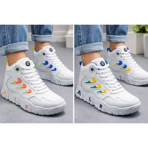 Alrashed Vibrant High-Top ALR Sneakers