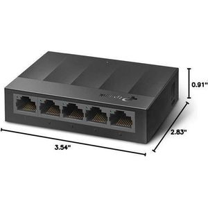 TP Link  5-Port 10/100/1000Mbps Gigabit Desktop Switch - TL-LS1005G