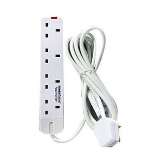 Power King 4-Way Extension Cable - 3M White