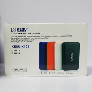 Kesu  K103 usb 3.0 2.5-inch SATA hard drive enclosure casing reader 