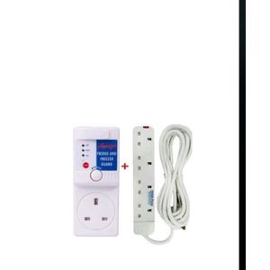 Fridge Guard And 4 Way Extension- White