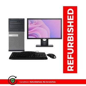 DELL UK Refurbished OptiPlex 7010 / 3020 high Tower– Intel Core i3, 4GB RAM, 500GB HDD – Compact Desktop PC Full set 