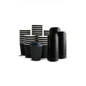 50pcs disposable coffee cups.Multi colour 