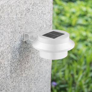 No Solar Powered LED Wall Light Outdoor Waterproof Garden Fence Light for Patio Yard Balcony