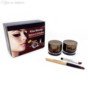A Pair Of Waterproof Kiss Beauty 24Hours Eyebrow & Gel Eyeliners