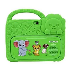 ATOUCH Q40 7" Kids Wifi Tablet - Learning Fun with a Strong Silicone Case