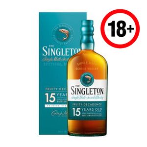 Singleton 15yrs  70cl  40%vol. single malt Whiskey (FREE FLASK)